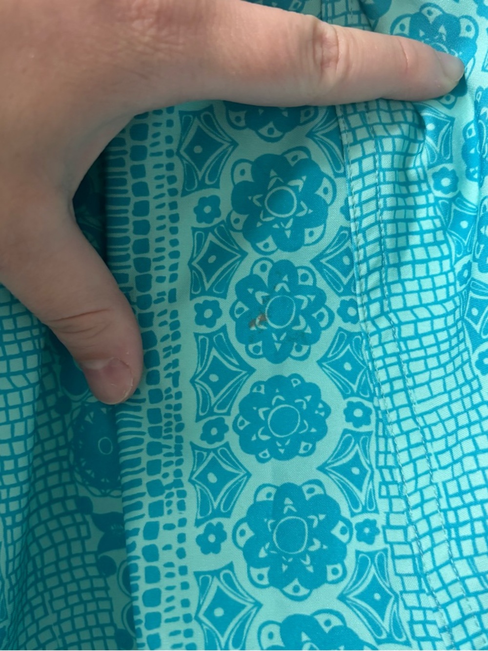 RipSkirt Hawaii Floral Wrap Skirt Adjustable Velcro Waist Women’s Medium NEW - Picture 5 of 8